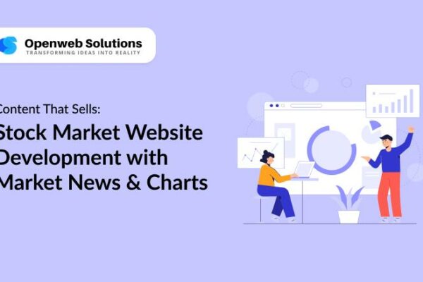 Content That Sells: Stock Market Website Development with Market News & Charts