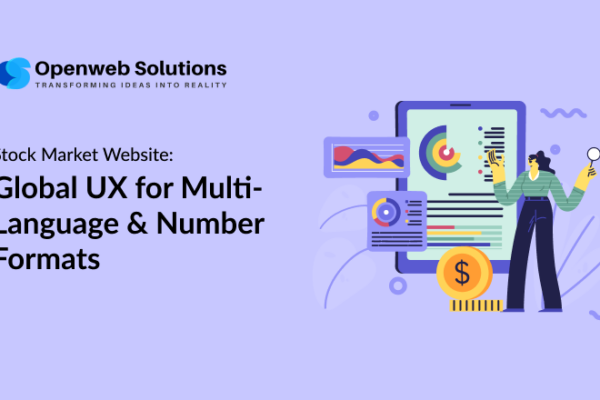 Stock Market Website: Global UX for Multi-Language & Number Formats