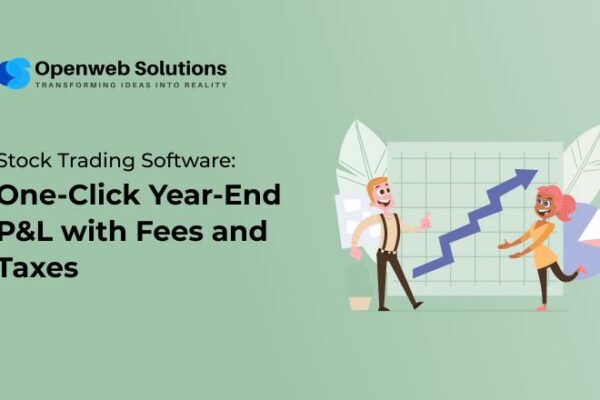 Stock Trading Software: One-Click Year-End P&L with Fees and Taxes
