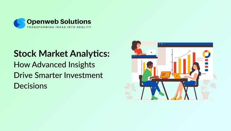stock market analysis tools displaying analytics dashboards and investment performance charts