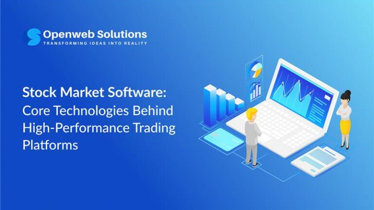 Stock Market Software for High-Performance Trading Platforms