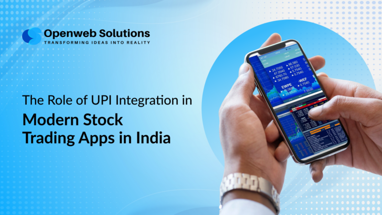 UPI integration in stock trading app in India for instant fund transfer