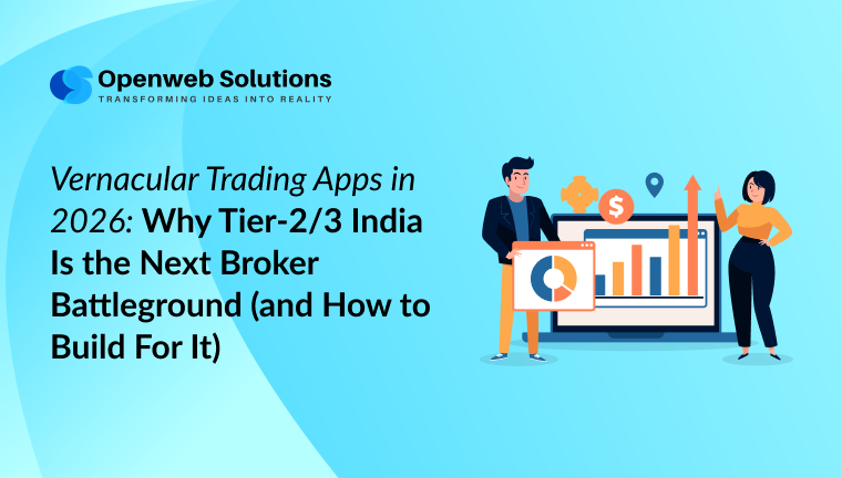 Multilingual trading platform designed for Tier-2 and Tier-3 India