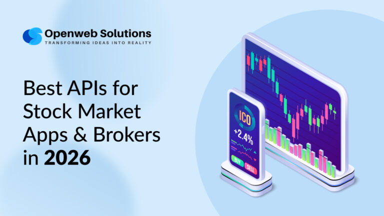 Illustration of stock trading API integration for modern brokerage platforms