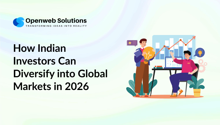 Global investing roadmap for Indian investors covering LRS, US stocks, ETFs, international markets, and portfolio diversification strategies