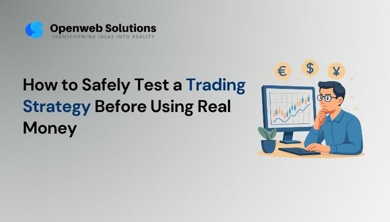 Testing a trading strategy with backtesting and paper trading
