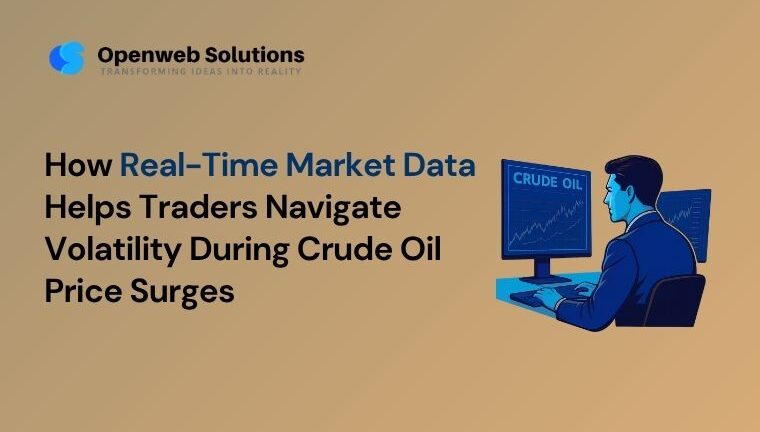 Traders monitoring crude oil price movements with real-time market data