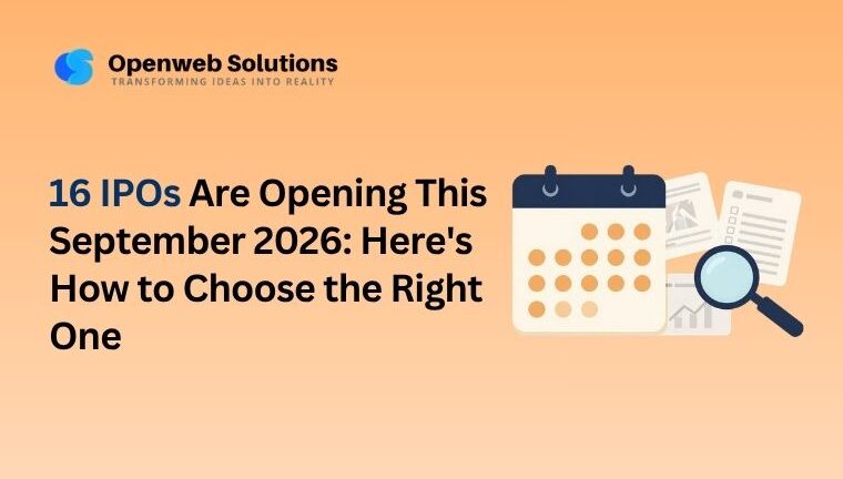 16 IPOs opening in September 2026 and how to choose the right IPO